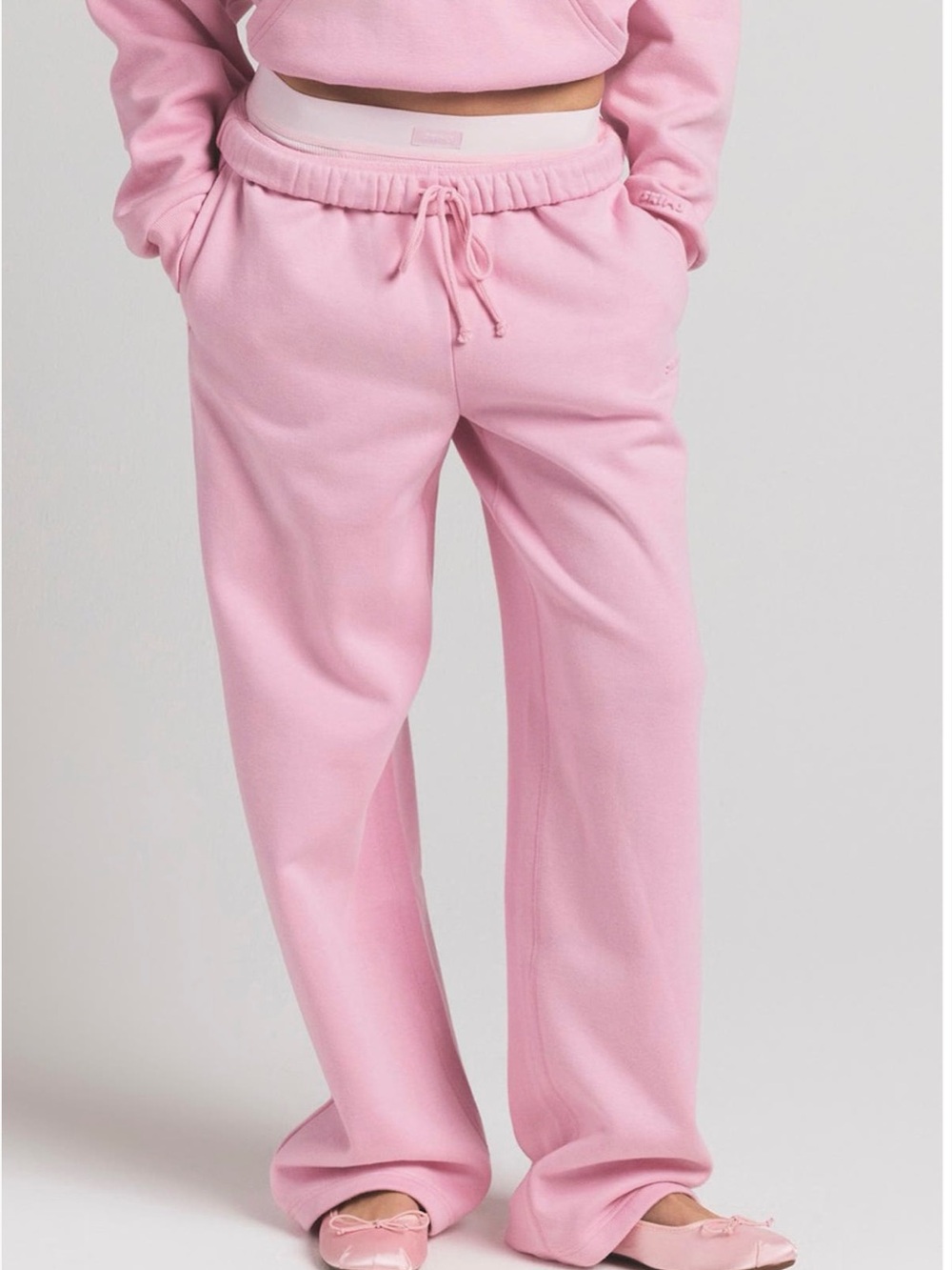 Skims Pink Sweatpants